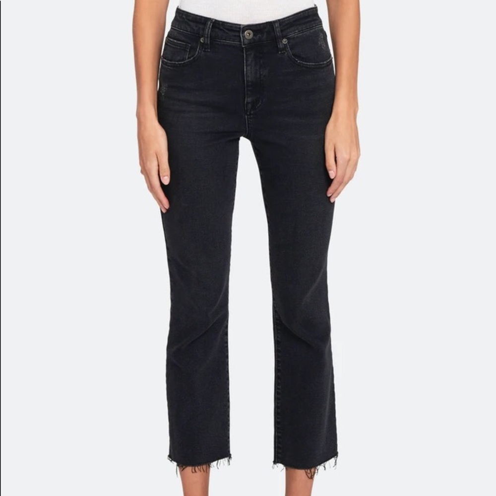 PISTOLA Lennon High Rise Crop Boot Cut Jeans